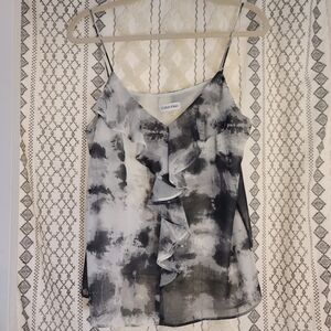 Calvin Klein Black and White Women's Top